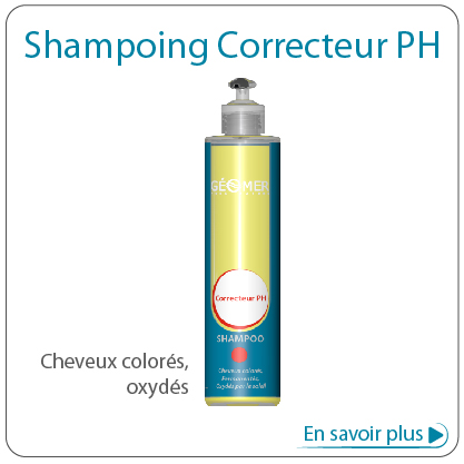 shampoing correcteur ph du laboratoire géomer